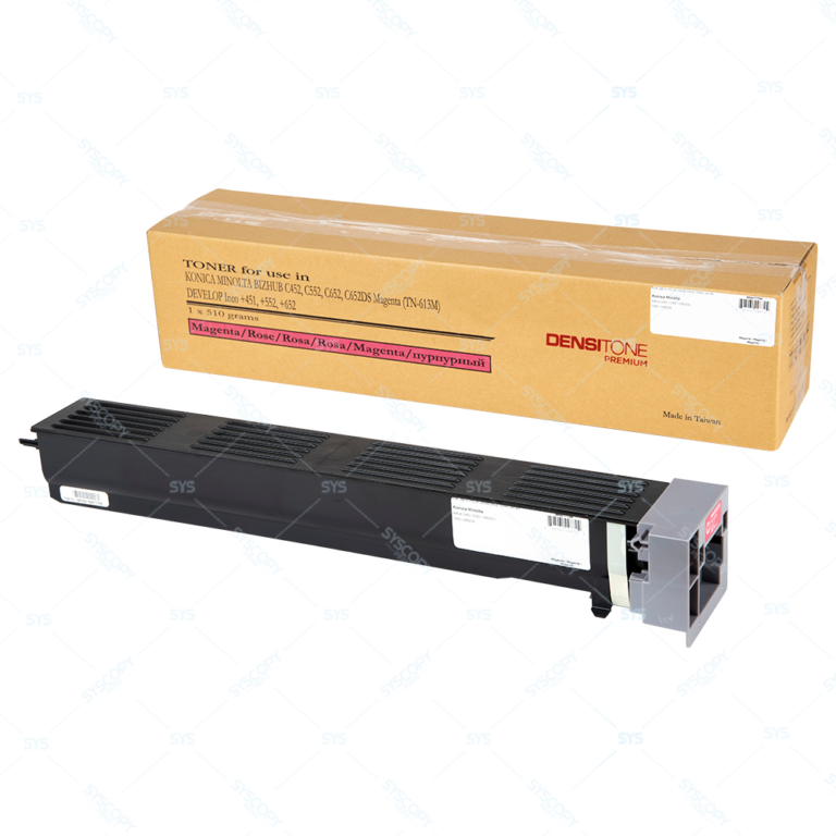 Tóner magenta para impresoras Konica Minolta