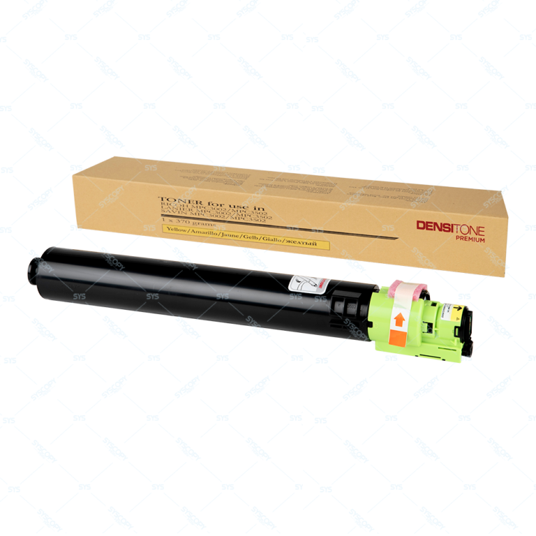 Tóner color yellow para impresoras Ricoh