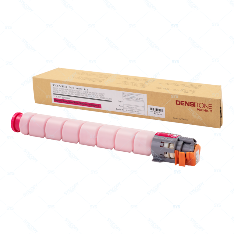 Tóner color magenta para impresoras Ricoh